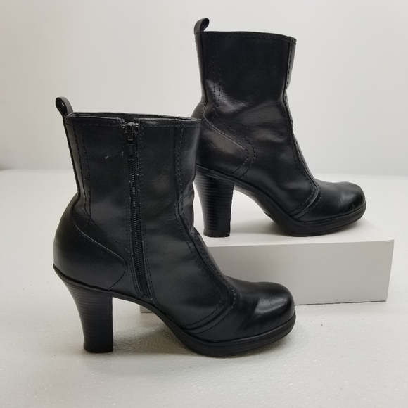 Mudd Shoes - MUDD Womens casual ankle boots heeled side zip